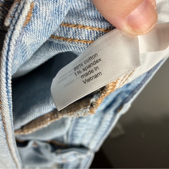 Lane Bryant mid rise boyfriend Bermuda jean shorts size 28 - Picture 8 of 8